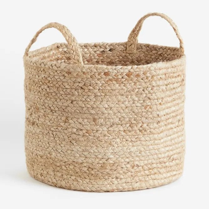 Oakland Natural Jute Handmade Basket