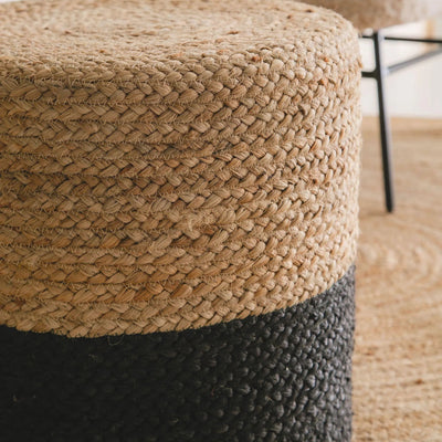 Taftan Jute Pouf