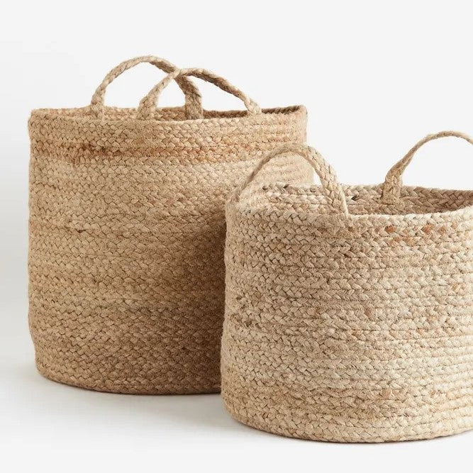 Oakland Natural Jute Handmade Basket