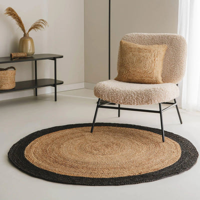 Natural Jute Fiber Eden Rug