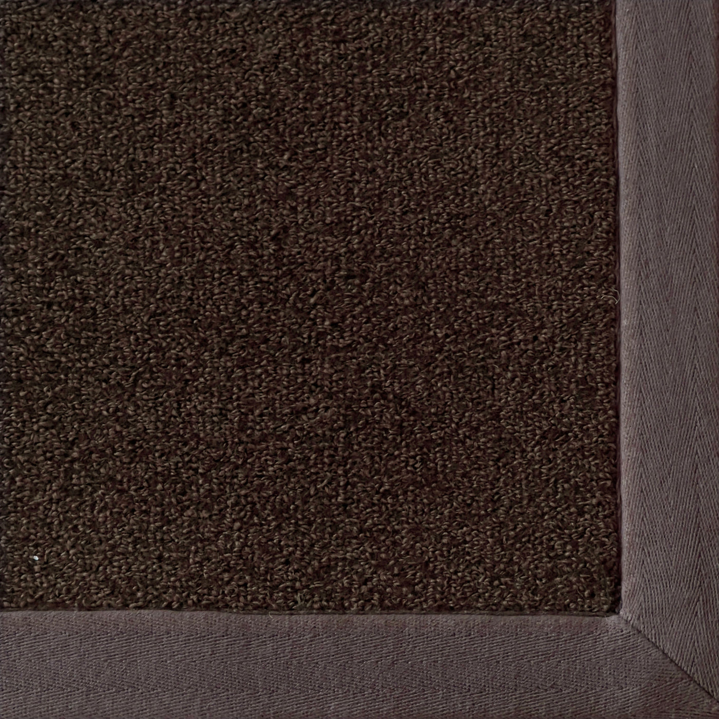 Saddle Brown Wool Rug