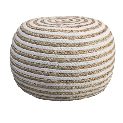 Arinda Jute Pouf