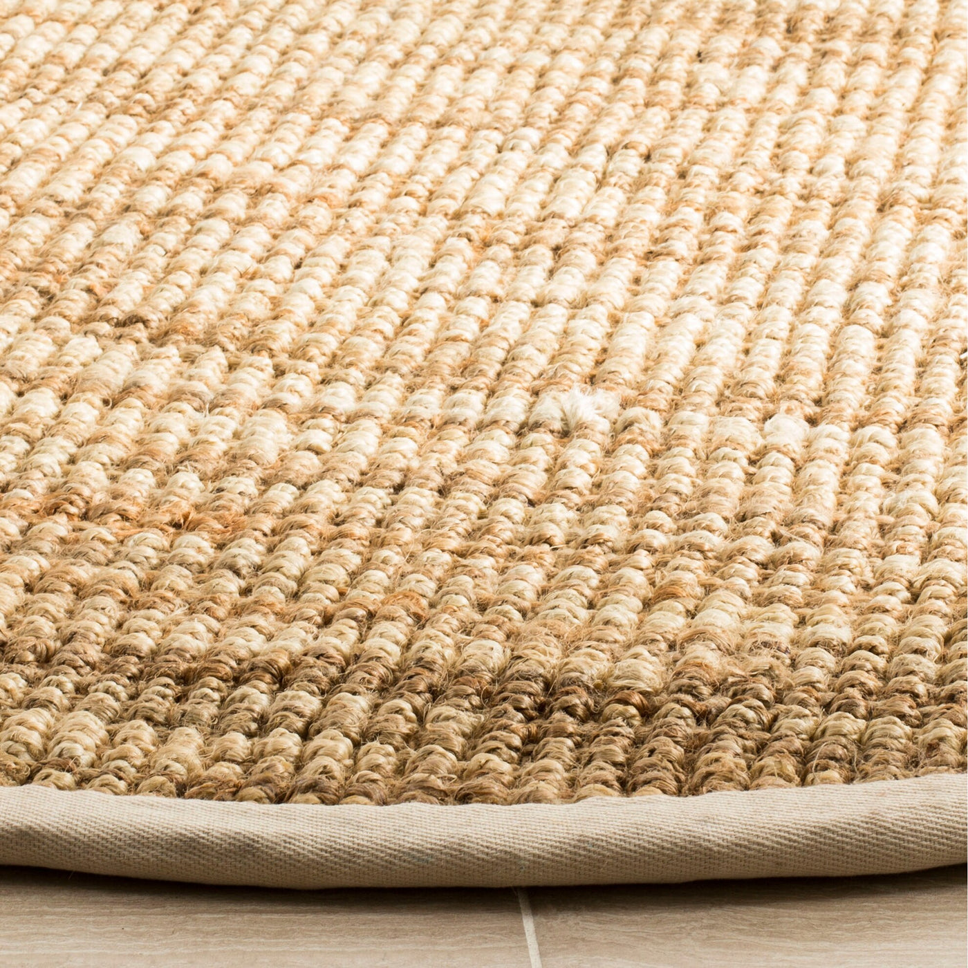 Della Round Natural Jute Rug