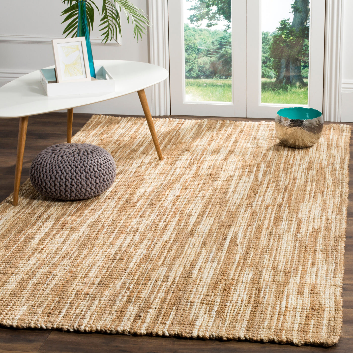 Birch Snow Jute Rug