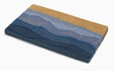 Blue Mist Multicolor Coir Doormat