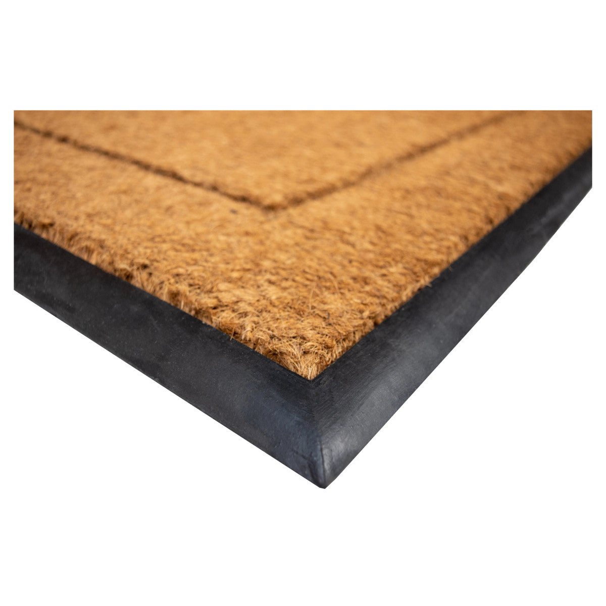 The Commodore Coir & Rubber Monogram Doormat