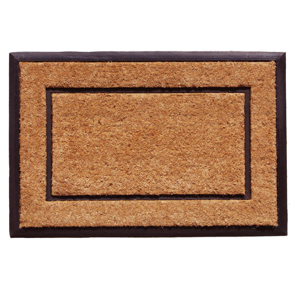 The Commodore Coir & Rubber Monogram Doormat