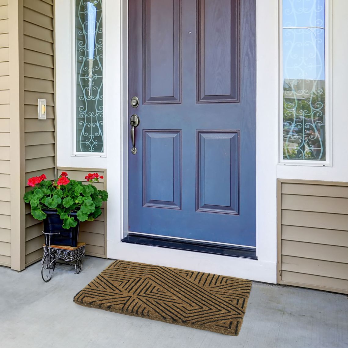 Copahagen Printed Natural Coir Doormat