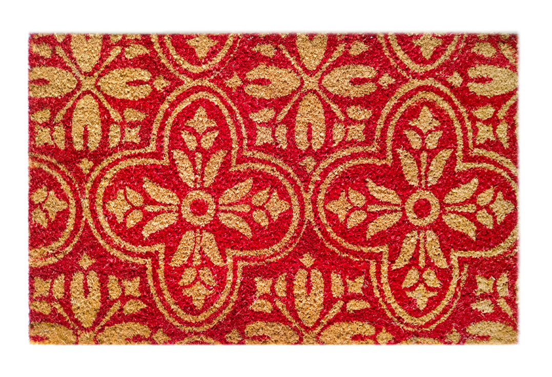 Rangoli Vector Coir Doormat