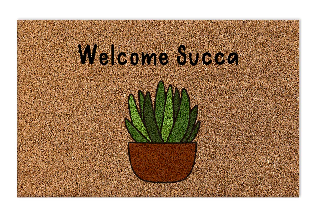 Welcome Succa Coir Doormat