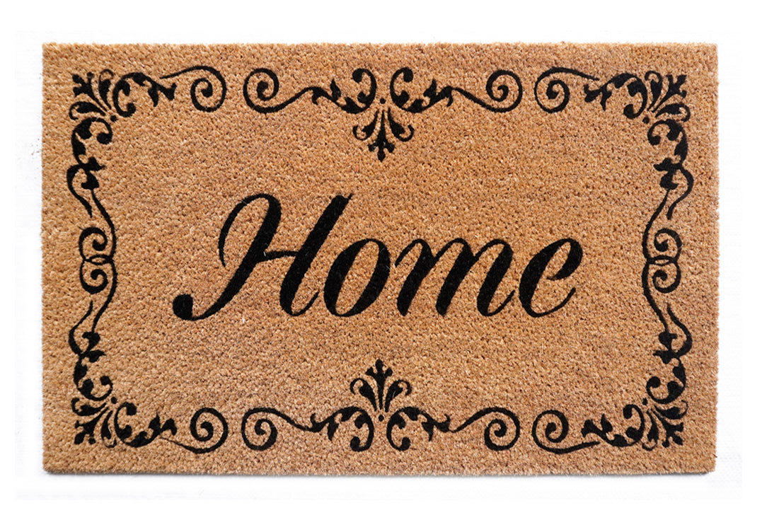 Home Artlandia Printed Natural Coir Doormat