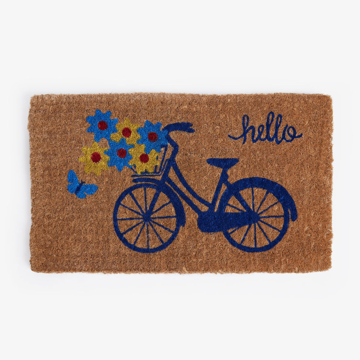 Spring Bike Coir Mat