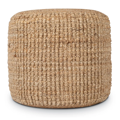 Talos Jute Pouf