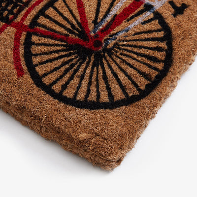 Welcome Bike Coir Mat