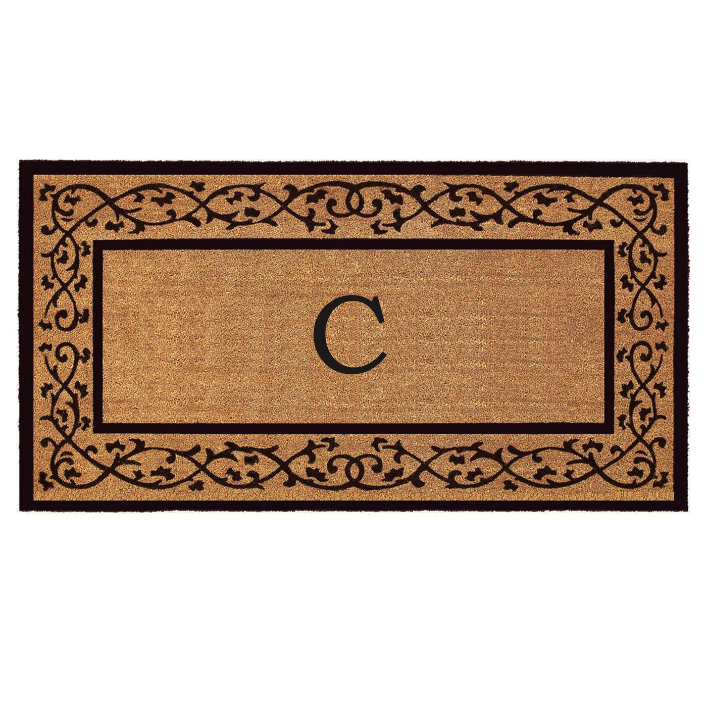 Bratton Coir Monogram Doormat