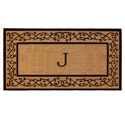 Bratton Coir Monogram Doormat