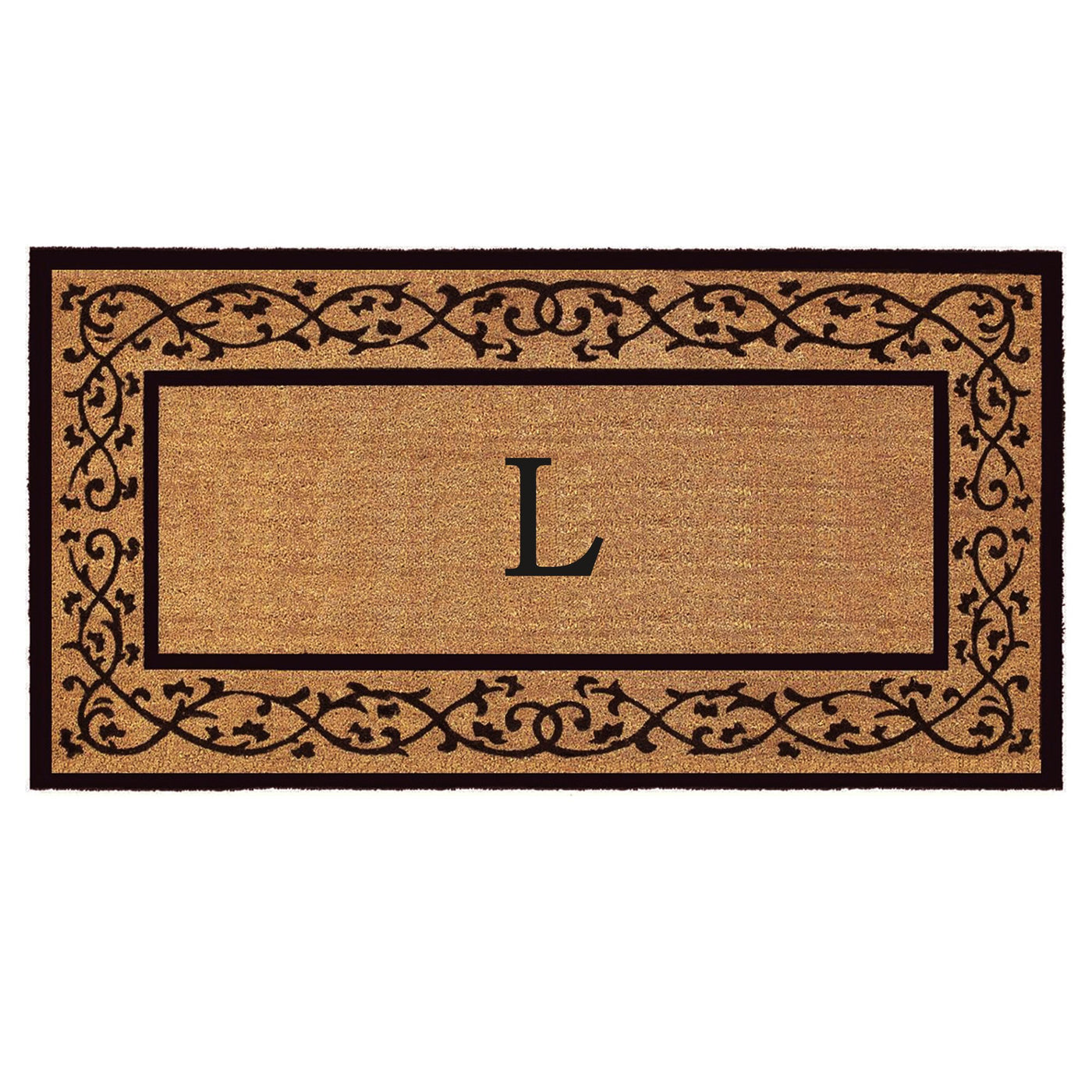 Bratton Coir Monogram Doormat