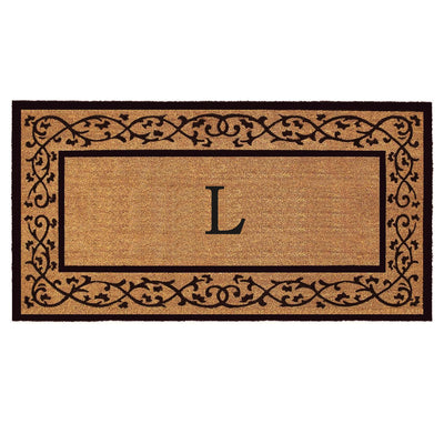 Bratton Coir Monogram Doormat