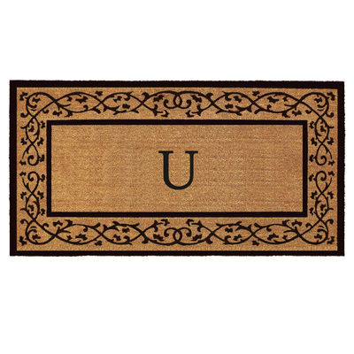 Bratton Coir Monogram Doormat