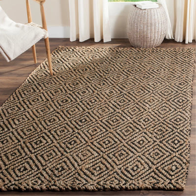 Handcrafted Arizona Diamond Jute Rug