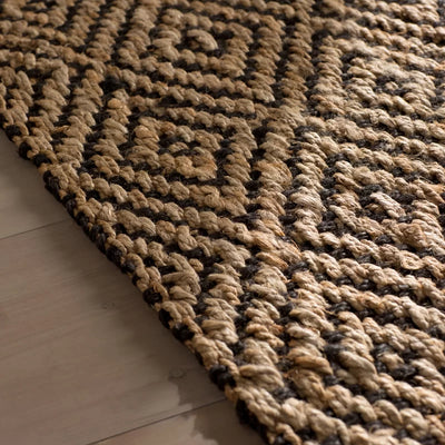 Handcrafted Arizona Diamond Jute Rug, Natural Jute Rugs