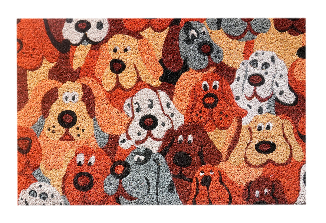 Puppy Gang Coir Doormat