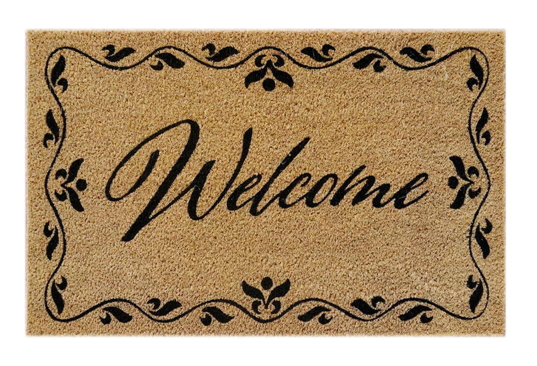 Welcome Gaetan Coir Doormat