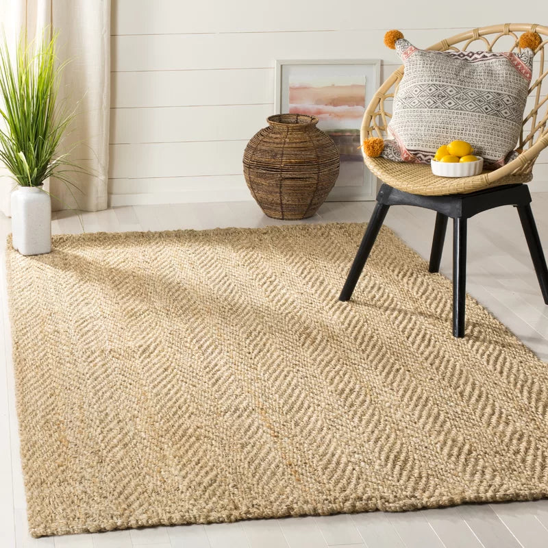 Hetlic Herring Natural Jute Rug