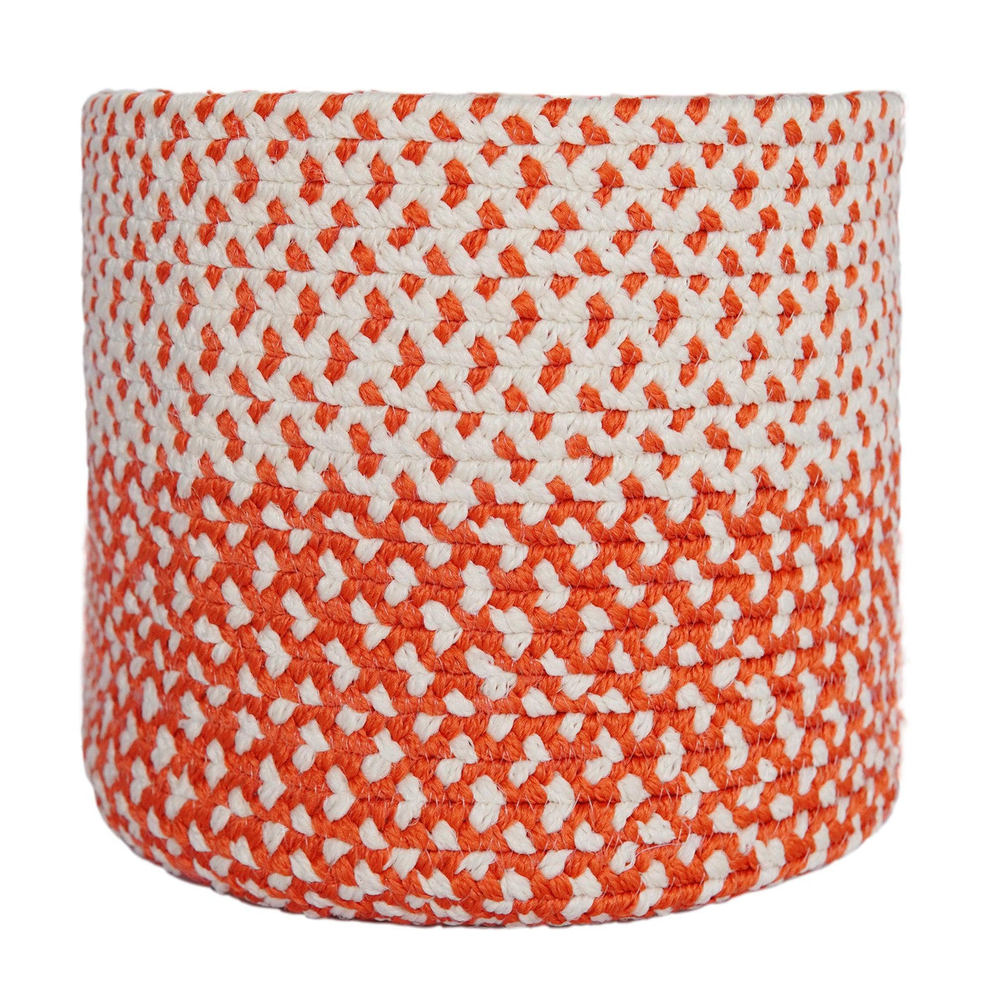 Olefin Light Rust Cabana Basket, Home Decore Olefin Baskets