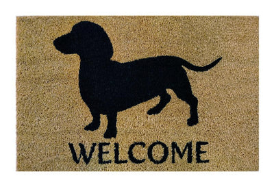 Dach Welcome Printed Natural Coir Doormat