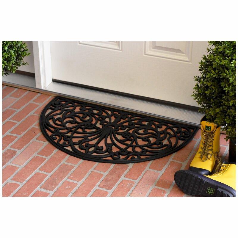 Emporium Half Round Rubber Doormat