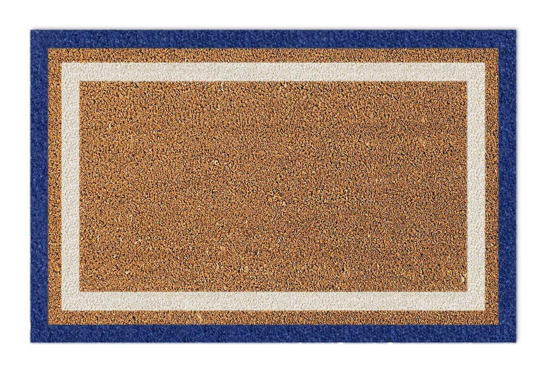 Framed Esquire Border Natural Coir Doormat