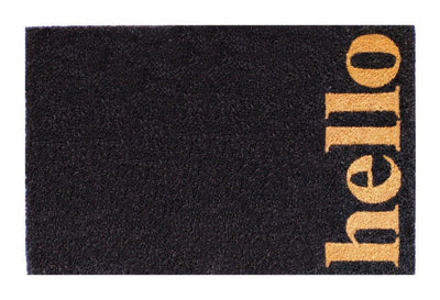 Hello Nimbus Printed Natural Coir Doormat