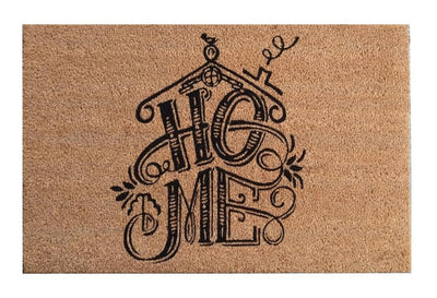 Home illus Printed Natural Coir Doormat,Brush, Coco, Coir, Doormats, Premium