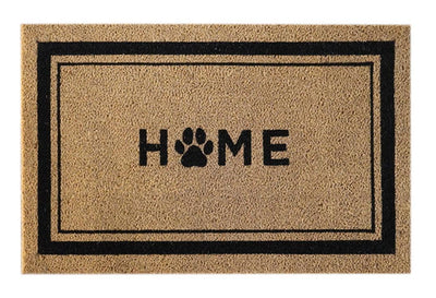 Home Paw Printed Coir Doormat,Brush, Coco, Coir, Dogs, Doormats, Pets, Premium 