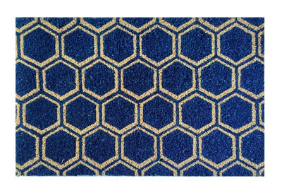 Honeycomb Printed Coir Doormat, Coir, Doormats