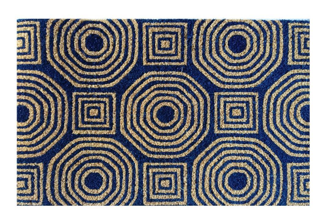 Inca Printed Natural Coir Doormat