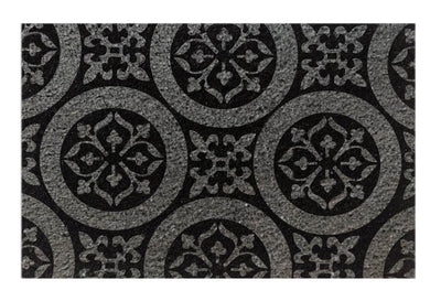 Mandala DC Classic Printed Natural Coir Doormat, Outdoor mats