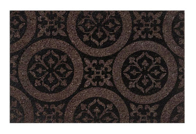 Mandala DC Classic Printed Natural Coir Doormat, Outdoor mats