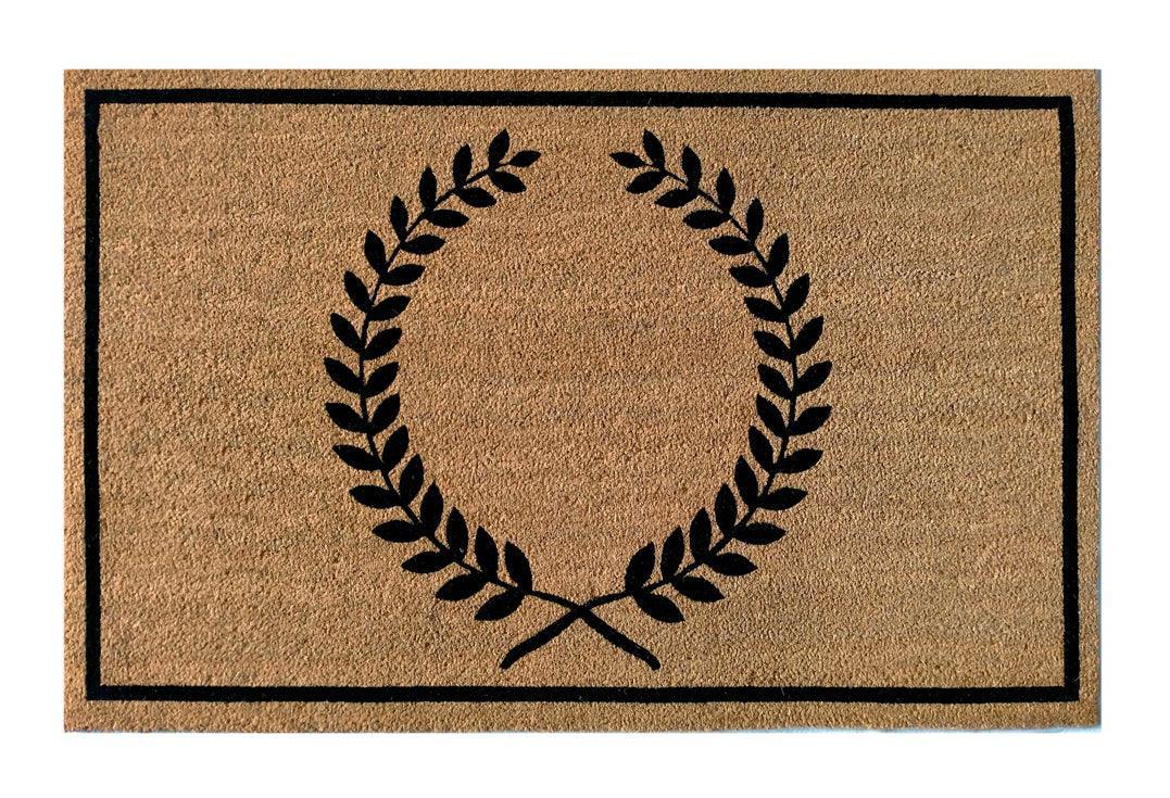 Olive Crest Doormat Doormats Brush, Coco, Coir, Doormats, Premium - DC Home 