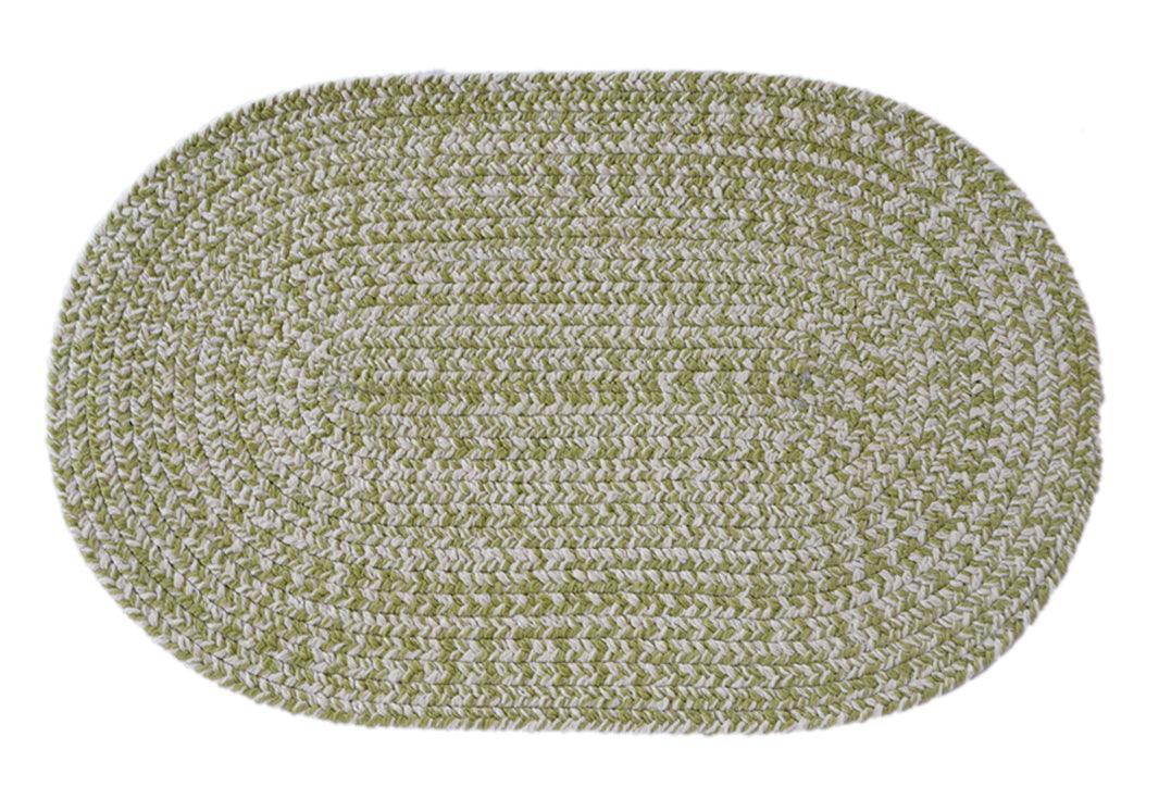 Salda Tablemat, Woodbine Green Tablemat Braid, Braided, Polypropylene, PP, Premium, Stylish - DC Home 