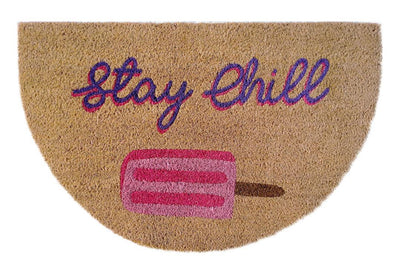 Stay Chill Popsicle Doormat Doormats Brush, Coco, Coir, Doormats, Premium - DC Home 