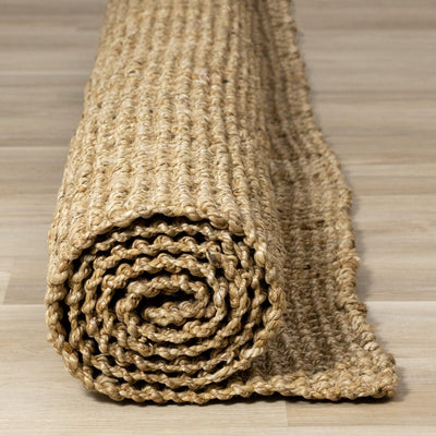 Tehran Runner Natural Fibre Rug Jute, Jute Rugs - DC Home 