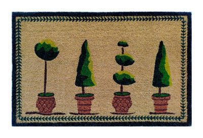 Topiary Doormat Doormats Brush, Coco, Coir, Doormats, Premium - DC Home 