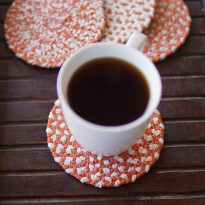 Topkapi Coaster, Light Rust Coasters Beautiful, Coasters, Home - DC Home 