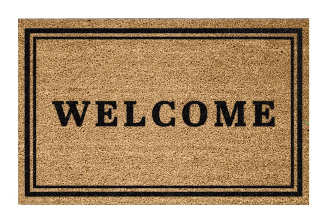 Welcome Estate Doormat Doormats Brush, Coco, Coir, Doormats, Premium - DC Home 