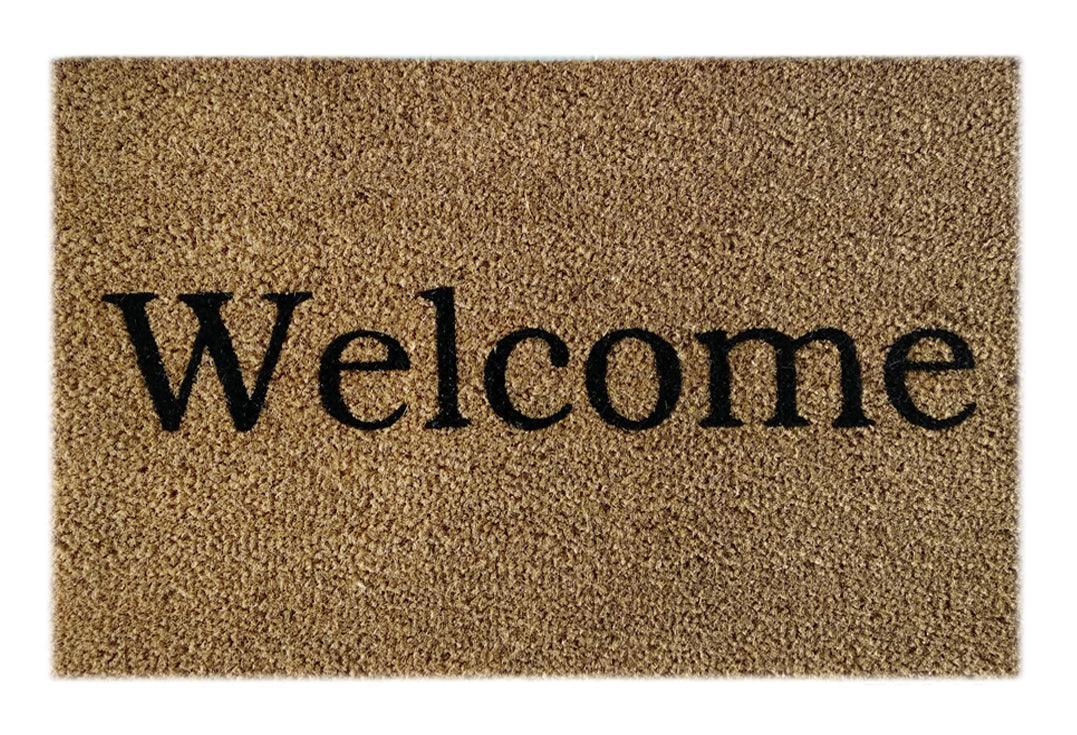 Welcome Klassik Doormat Doormats Brush, Coco, Coir, Doormats, Premium - DC Home 