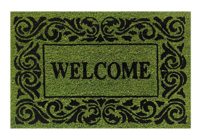 Welcome Tribal Doormat Doormats Brush, Coco, Coir, Doormats, Premium - DC Home 