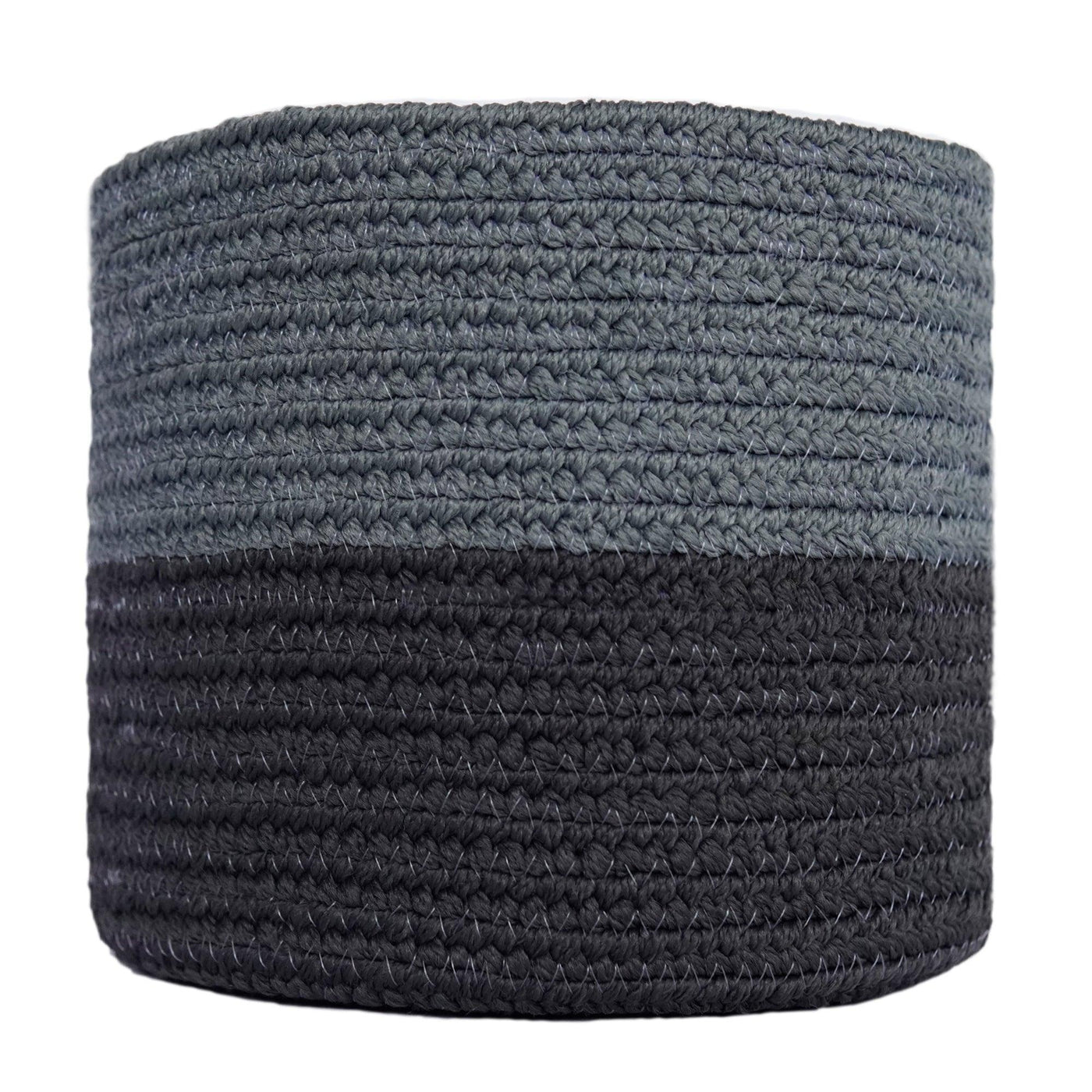 Westbarn Basket, Grey/Black   - DC Home 