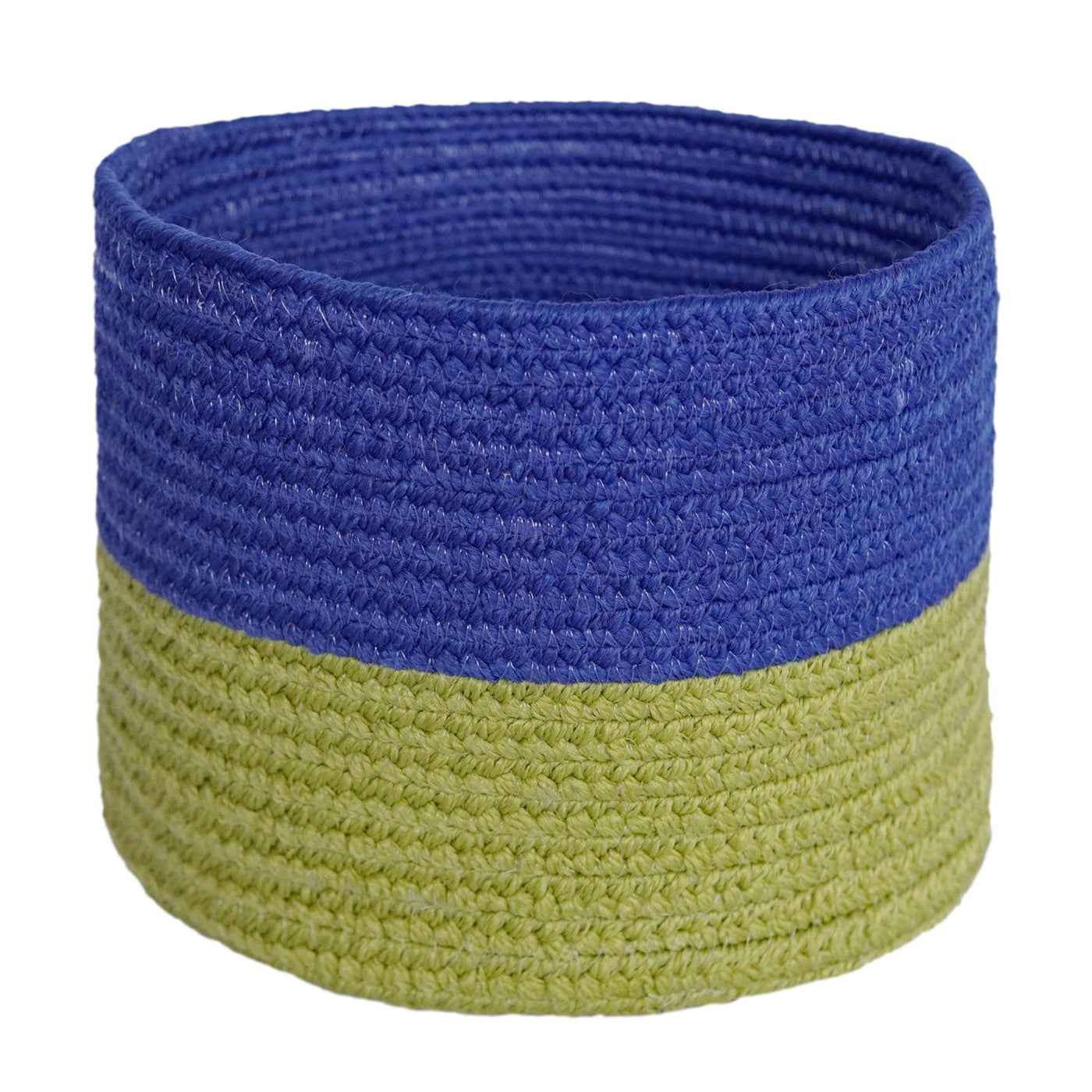 Westbarn Basket, Woodbine Green/Cobalt Blue   - DC Home 